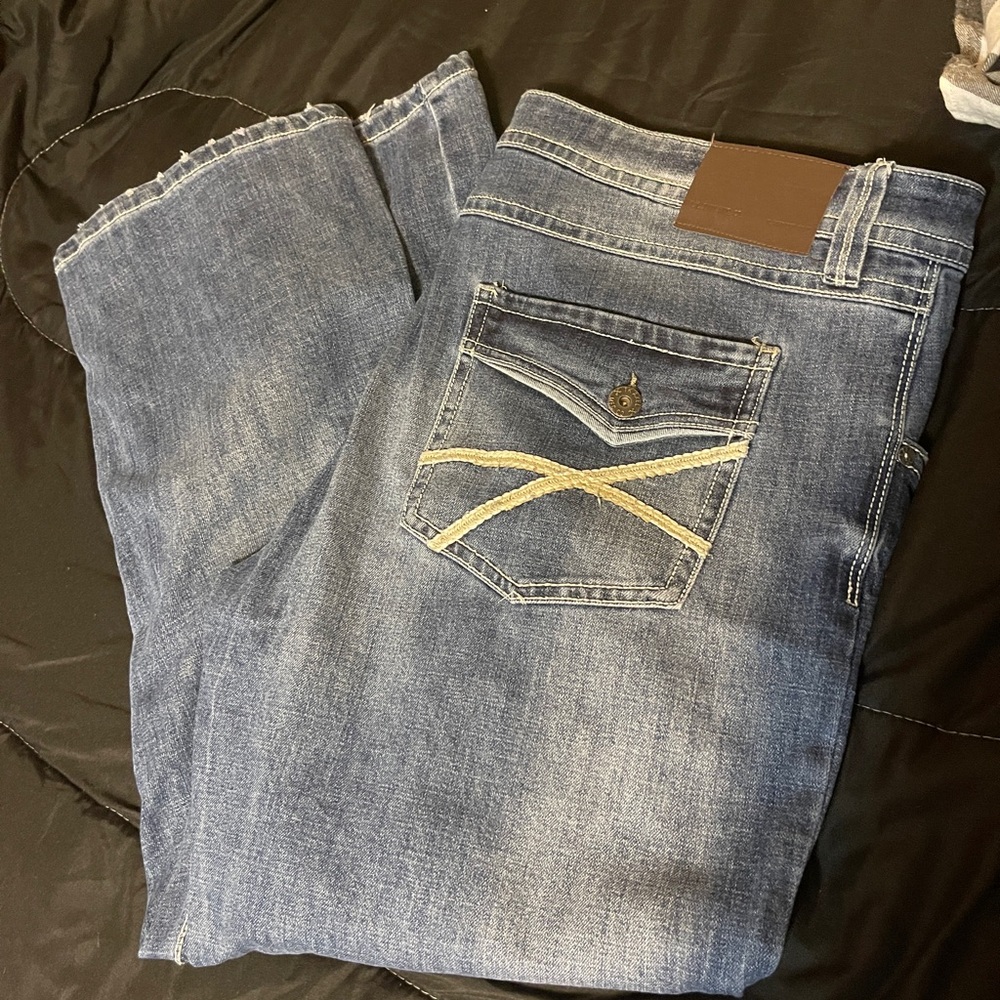 TK Axel Men’s Slim Bootcut Jeans 40x30